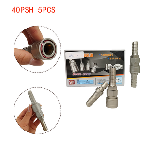 Conector Neumático de Alta Presión, Acoplamiento Rápido de Latón, Tipo Desconexión Rápida - Product Image 5