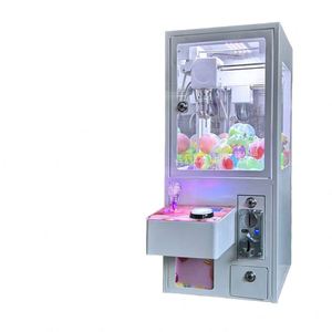 NINIX Factory Wholesale Mini Metal Toughened Glass <b>Claw</b> Crane <b>Arcade</b> Game <b>Machine</b> Coin Operated Candy Toy Multicolor English - Product Image 2