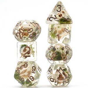 Cho Udixi Nhựa Đa Diện Dungeons Và Dragons <span class=keywords><strong>Skull</strong></span> RPG Biểu Tượng Tùy Chỉnh Cube Bền Xúc Xắc Thiết Lập Cho Vai Trò Chơi Trò Chơi - Product Image 1