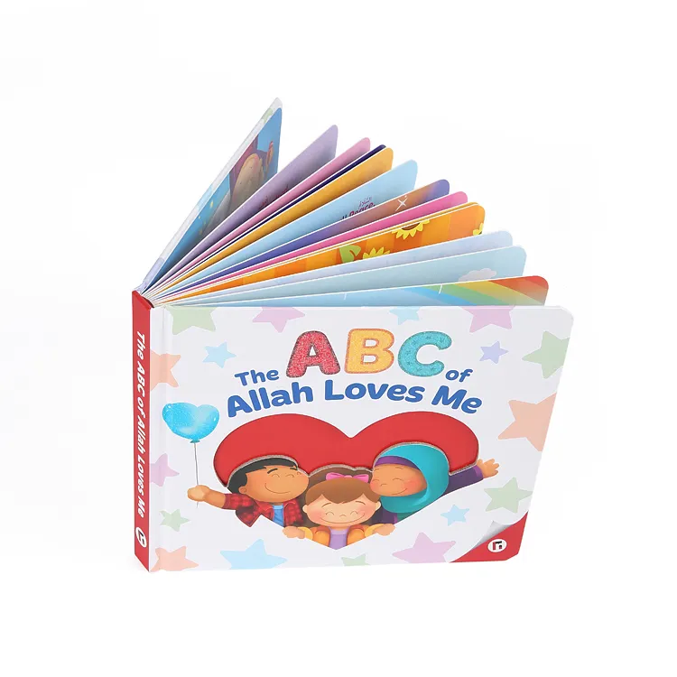 Travesseiro mágico personalizado laminado, livro de coloração para crianças com impressão de livro