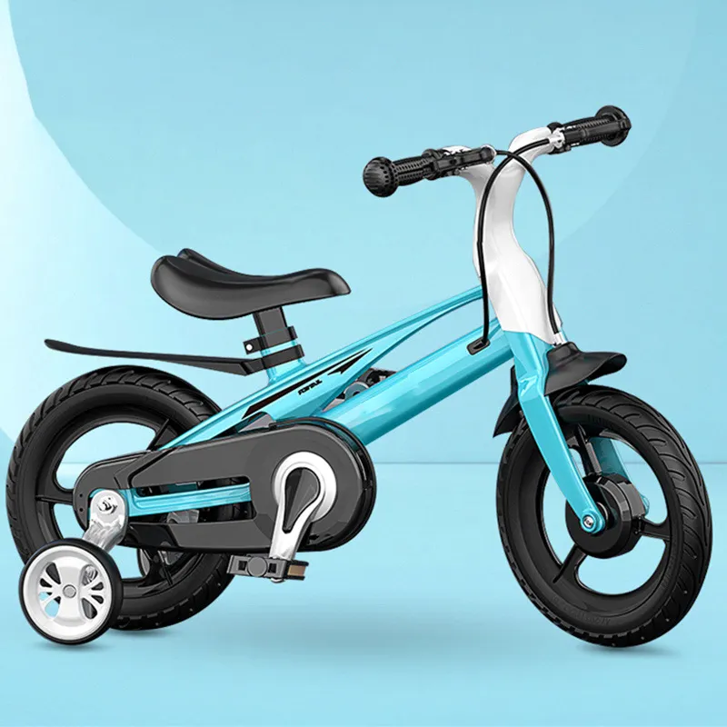 2021 새로운 모델 12 "14" 16 "티타늄 합금 프레임 어린이 자전거 2 7 세 어린이
