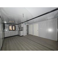 Villa préfabriquée de luxe, maisons miniatures modernes, maison-conteneur extensible, maisons préfabriquées avec chambre et bureau à domicile à vendre