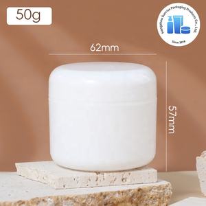 Envases de Plástico PP de 50g para Cosméticos y Cuidado de la Piel, Frascos Vacíos, Marca Shanghua, Modelo SH-007-50g, Tapa de Rosca, Pestañas <span class=keywords><strong>Postizas</strong></span> - Product Image 1