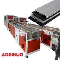 Machine de fabrication de profilés en plastique PP PE, ligne d'extrusion à vis simple pour profilés décoratifs