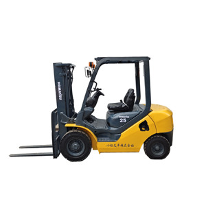 Japan Original Used Komatsu FD25 2.5 Ton Diesel Forklift with Hydraulic <b>Side</b> Shifter and Solid Tire-Price for Sale - Product Image 1