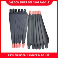 Lot de 12 hélices pliables T30 R3820 en fibre de carbone compatibles avec les drones agricoles pour la fertilisation des plantes - Accessoires UAV