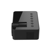 Mini projecteur vidéo LED portable à faible bruit, intelligent, sans fil, compatible téléphone, 4K Wifi, avec son stéréo HIFI, projection de 14 à 100 pouces