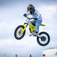 Vélo de course électrique pour enfants, mini-moto tout-terrain avec suspension, cadre en alliage d'aluminium, pour jeunes pilotes, moteur brushless 1500W, vente en gros
