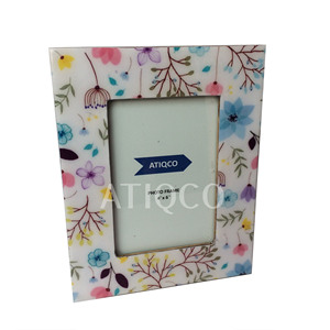 Bán buôn khung ảnh bằng gỗ in kỹ thuật số sơn mài đẹp nhất hình ảnh khung dễ thương trang trí nội thất tráng men khung bán chạy nhất - Product Image 6