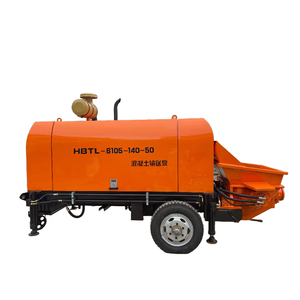 12m3/H-55m3/h động cơ diesel bê tông dòng bơm Trailer gắn BƠM BÊ TÔNG để bán - Product Image 3