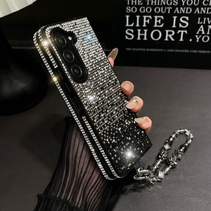 Custodia per telefono con strass Flash di lusso per Samsung Z Fold 6 Designer LOGO <span class=keywords><strong>Cover</strong></span> per telefono Z piegare 5 custodie di marca - Product Image 6