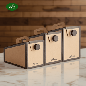 Boîte <span class=keywords><strong>à</strong></span> café jetable en <span class=keywords><strong>carton</strong></span> ondulé écologique personnalisée VVG, porte-boissons, conteneur pour emporter, boîte <span class=keywords><strong>à</strong></span> café <span class=keywords><strong>à</strong></span> emporter - Product Image 1