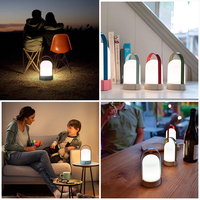 Veilleuses LED décoratives de luxe rechargeables nouvelle lampe de table LED moderne éclairage pour chambre salon chevet