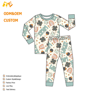 Conjunto de Ropa para Bebé Recién Nacido, Material de Seda de Leche, Estilo Europeo y Americano, Tops y Pantalones Largos para Niños - Product Image 3