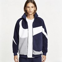 Veste chaude en laine d'agneau épaisse à 3 couleurs pour hommes et femmes, réversible et polyvalente, veste moelleuse