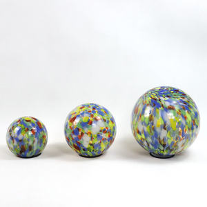 Lampes de <span class=keywords><strong>jardin</strong></span> à énergie <span class=keywords><strong>solaire</strong></span> pour la décoration de la maison de vacances en gros Grandes boules de verre artistiques Boules décoratives classiques vintage - Product Image 5