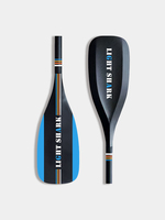 Pagaie de SUP de course en fibre de carbone T700 Light Shark pour kayak, canoë, SUP, personnalisable, unisexe, noire, étanche, pliable