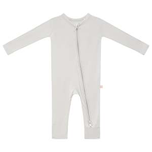Pyjama pour bébé OEKO en viscose de bambou, double fermeture éclair, doux et soyeux, confortable, pour nouveau-né, avec mitaines pliables, respectueux de l'environnement - Product Image 4