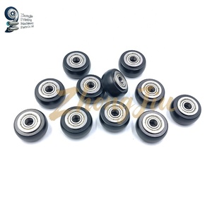 Roue de pression avant 25x6x13.5mm, rouleau de pression de papier avec roulement pour pièces de machine d'impression Komori G40 - Product Image 5