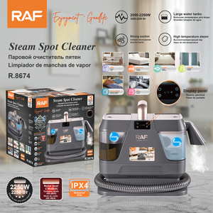 Limpiador <span class=keywords><strong>a</strong></span> Vapor RAF 2250W, Alta Potencia <span class=keywords><strong>de</strong></span> Succión, Vapor <span class=keywords><strong>de</strong></span> Alta Temperatura, Tanque <span class=keywords><strong>de</strong></span> Agua Grande, Resistente al Agua IPX4, para Limpiar Sofás y Alfombras, R.8674 - Product Image 6