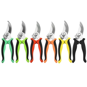 DIY <strong>Gardening</strong> Pruning Shears Steel Smooth <strong>Edge</strong> <strong>Plastic</strong> Handle Greening Tools Picking Fruits Vegetables Beak Flower Scissors - Product Image 6
