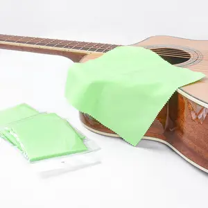 批发吉他乐器用柔软超细纤维眼镜清洁布低价