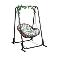 Fauteuil suspendu d'extérieur en aluminium de haute qualité, balançoire berceau, design moderne pliable pour la maison