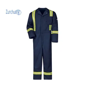 Vente en gros OEM Vêtements de travail de sécurité Frc Combinaisons ignifuges Vêtements résistants au feu pour l'industrie