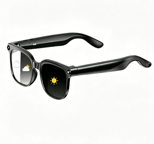 Gafas Inteligentes con Cámara de 8MP, Asistente IA, Traducción en Tiempo Real, Carga Magnética, para Reuniones de Negocios Multilingües y Viajes - Product Image 1