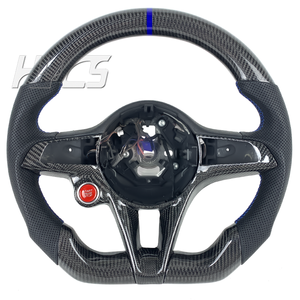Accesorios de Interior de coche volante de fibra de carbono para <span class=keywords><strong>Alfa</strong></span> <span class=keywords><strong>Romeo</strong></span> Giulia S Special LV IO - Product Image 1