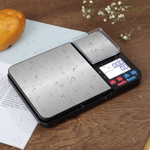 Fabricante Líder de Básculas Digitales de Cocina de la Mejor Calidad, Báscula <span class=keywords><strong>para</strong></span> Pesar Alimentos de 0.1G, Báscula de Doble Plataforma con Batería - Product Image 3