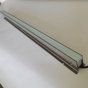 Lumière linéaire LED encastrée à haute luminosité, IP67 étanche, DMX RGB, acier inoxydable, DC24V, lampe de sol pour aménagement paysager de jardin - Product Image 5