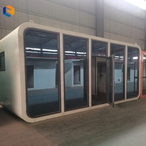 Moderna Cabina Apple 20ft/40ft, Edificio Prefabbricato Modulare Multiuso in Struttura d'Acciaio per Ufficio, Casa, <span class=keywords><strong>Hotel</strong></span>, Uso Commerciale e Residenziale - Product Image 2