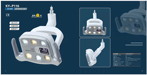 Dentale LED 6 lampadine Shadowless lampada/operazione clinica dentale lampada a LED chirurgica per la cura dei denti orali con sensore - Product Image 3