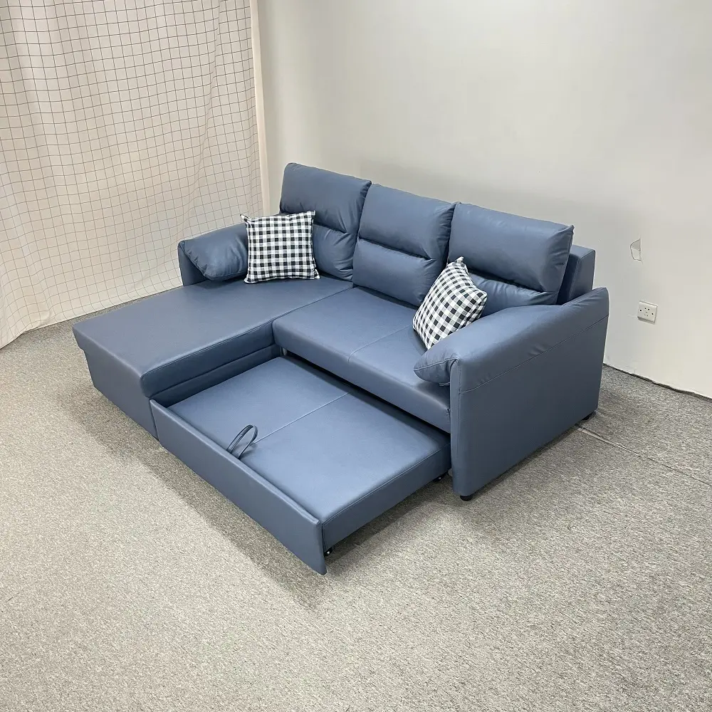 Ausziehbares Schlafs ofa im modernen Design mit Chaiselongue-Schlaf couch aus Xuya