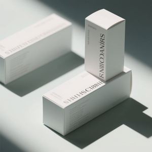 Custom Luxury <b>Foldable</b> Perfume Boxes Recycled Cardboard Packaging for Nail Polish Oil Skin Care Gift <b>Box</b> - Product Image 3