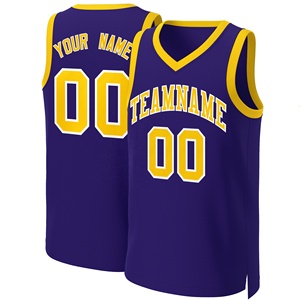 Maillots de basket-ball personnalisés de haute qualité, modernes, bon marché, imprimés, respirants, grandes tailles, vente en gros - Product Image 3