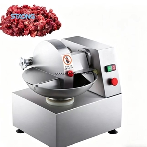 Machine à hacher et émulsionner automatique pour viande de bœuf et de porc, <span class=keywords><strong>coupe</strong></span>-légumes et oignons, hachoir à viande - Product Image 1
