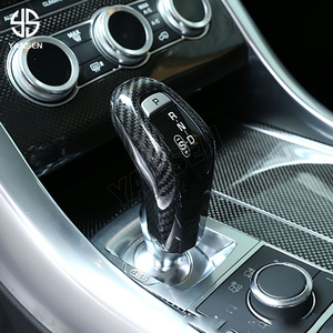 Kit intérieur de luxe en fibre de carbone sèche pour le levier de vitesses pour Land Rover Range Rover Sport 2014-2017 - Product Image 2