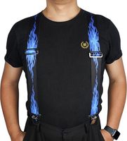 Bretelles pour hommes MELOTOUGH avec clips, bretelles robustes pour hommes grands et corpulents, bretelles de travail pour jeans