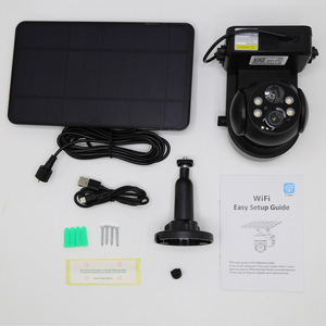 Caméra solaire sans fil WIFI, caméra réseau extérieure résistante à la pluie avec batterie au lithium intégrée pour système de surveillance de la sécurité à domicile - Product Image 4