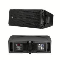 HDL30AA Double 10 pouces 2000W Néodyme DSP 2200W Amplificateur Subwoofer Basse Actif Professionnel Double 10 pouces Haut-parleurs Line Array