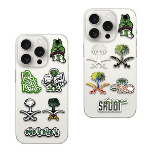 Pegatinas de Metal Fundido a Presión con Grabado Personalizado, Calcomanías para Teléfono, Regalos, Fundas Decorativas para Teléfono - Product Image 4