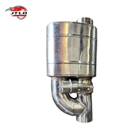 JTLD haute qualité 76mm / 3 pouces voiture Valvetronic soupape d'échappement sous vide silencieux pompe à Air Type de tuyau tuyau d'échappement à soupape