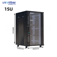 Armoire réseau 19 pouces 15U, armoire réseau 6U 9U 12U 4U, rack robuste pour centre de données d'entreprise