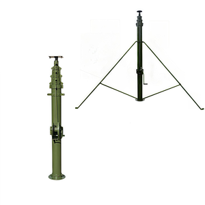 Mástil telescópico de cuerda manual, mástil de elevación manual para montaje de rotador de antena - Product Image 1