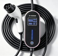 Chargeur EV portable Mennekes TYPE2 3,5 kW, étanche IP64, certifié CE RoHS, Plug and Play, sans WiFi, BYD SONG YUAN