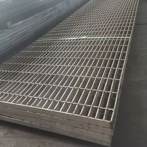 פלטפורמה תעשייתית מותאמת אישית ניקוז ריצוף נירוסטה grating חוזק גבוה ללא החלקה אש עמיד אוויר מודרני - Product Image 2