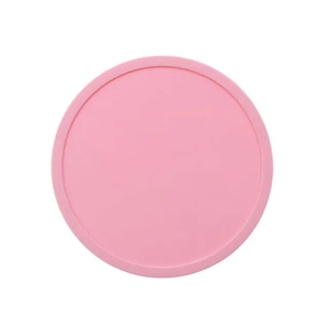 <b>Silicone</b> Table Mat Candy Color coaster Round Waterproof Non-slip Insulation Tea coaster Mat bar coaster - Product Image 5