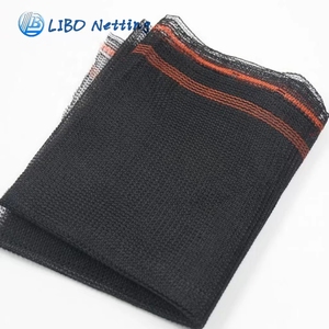 Filet de sécurité en pierre noire et rouge-Filet à débris robuste pour chantiers de construction et de démolition - Product Image 4